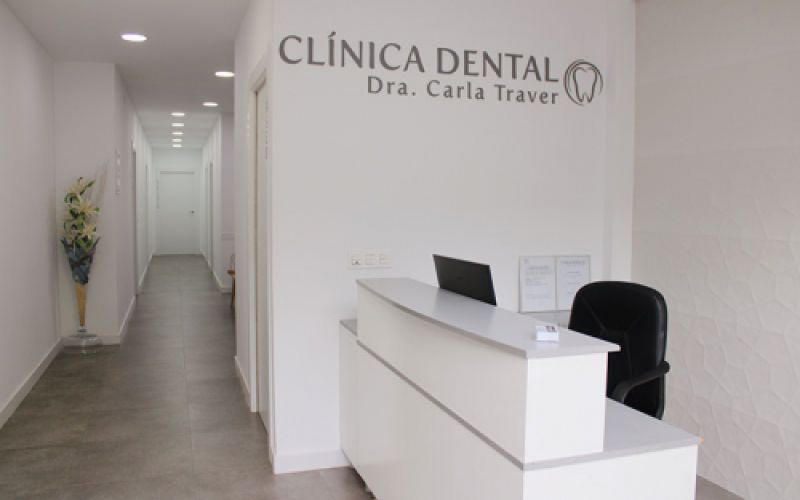 Recepción de la clínica dental Recepción de la clínica dental